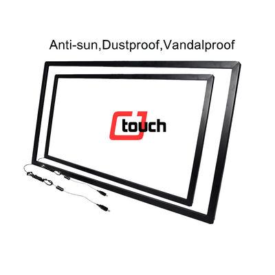 Praktischer 86 Zoll-Infrarottouch Screen mit USB-Schnittstellen-hoher Empfindlichkeit