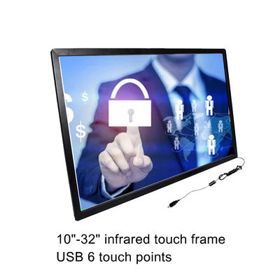 Praktischer 86 Zoll-Infrarottouch Screen mit USB-Schnittstellen-hoher Empfindlichkeit
