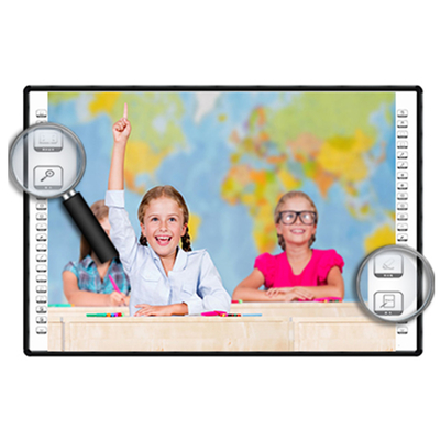Elektronische Infrarotdigital wechselwirkendes Whiteboard für Schulen 78 Zoll