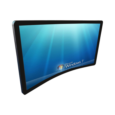 kurvte 43 Zoll gebogener Touch Screen Monitor, IPS-Spiel-Bildschirm