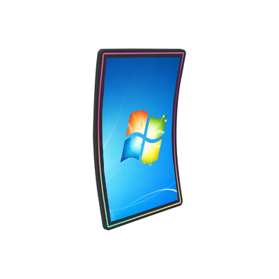 43 Zoll 4K kurvte Touch Screen Monitor-Platte mit LED-Streifen-Einfassung