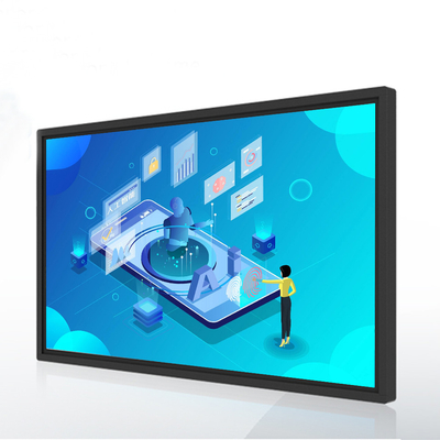 Vandalproof Anzeigen-Monitor 55inch HD LCD, IR-Rahmen-Touch Screen für Ausbildung