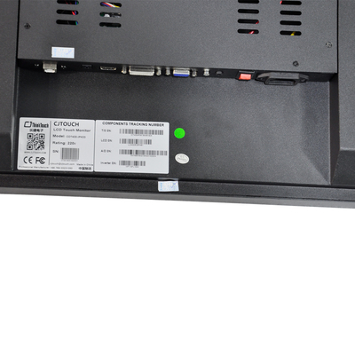 Vandalproof Anzeigen-Monitor 55inch HD LCD, IR-Rahmen-Touch Screen für Ausbildung